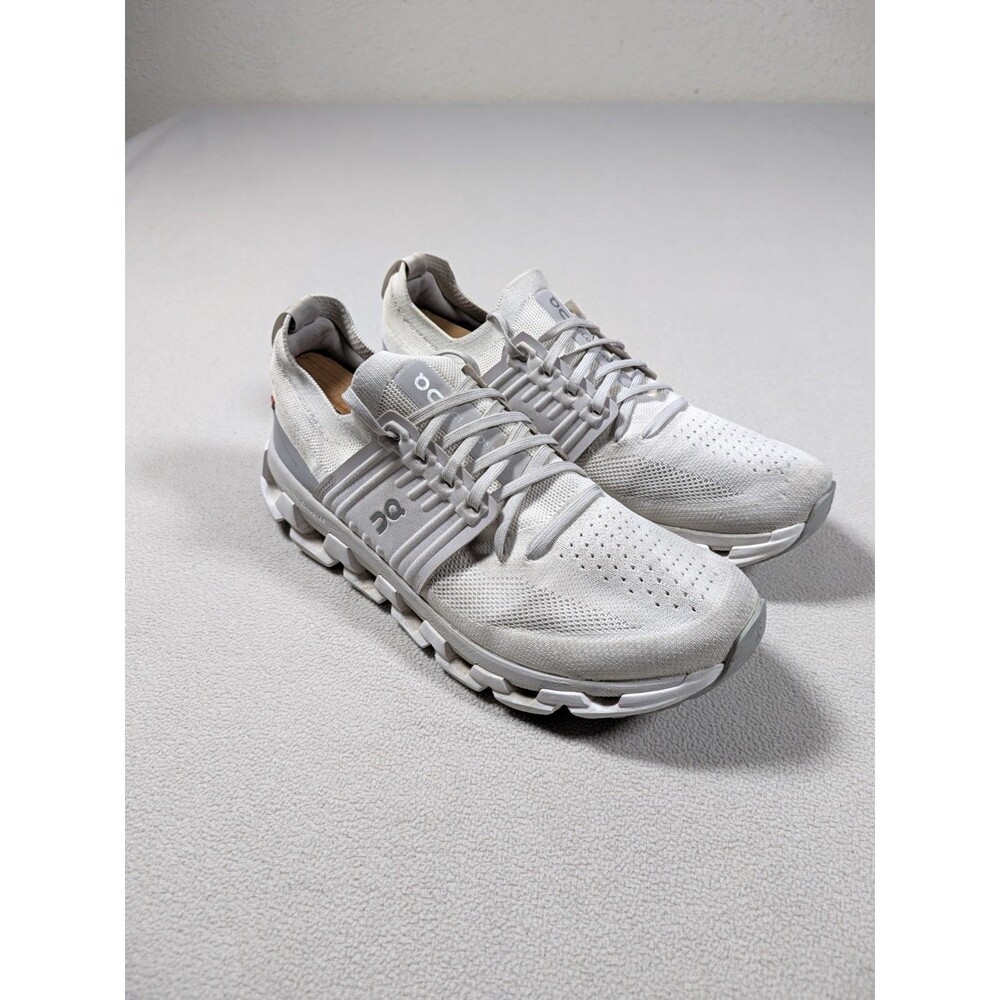 On Cloudswift 3 Womens Size 10 White Athletic Running Walking Shoes Sneakers